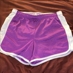 Purple shorts